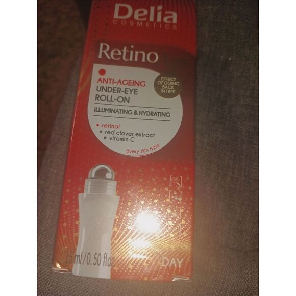 Delia cosmetic retinol Under-eye Roll-on. NIP. With Retional - Picture 2 of 6